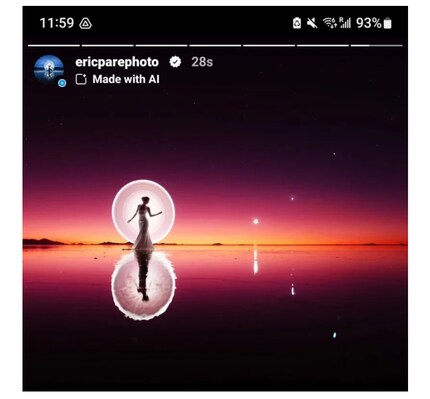 Quest'immagine con contrassegno IA è una foto reale di Eric Paré.
