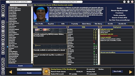 «Total Extreme Wrestling» ha poco da offrire dal punto di vista visivo, ma un'enorme libertà in termini di gameplay.