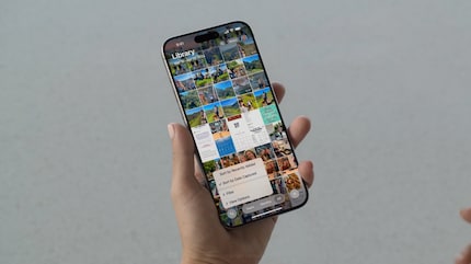 The photo app has been completely revamped.