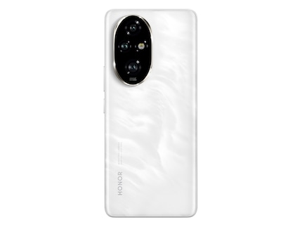 Il retro dell'Honor 200 Pro con tre fotocamere.