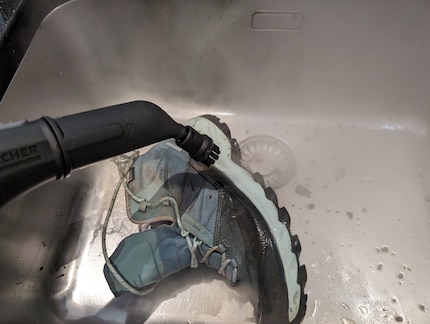 Cleaning shoes – not crucial, but it also works.