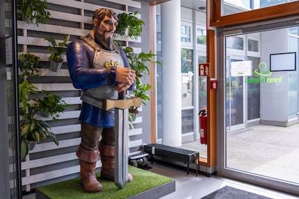 Nino ricorda bene la produzione di «Forge Of Empire». Non c'è da stupirsi se un personaggio principale ti saluta all'ingresso di Innogames.