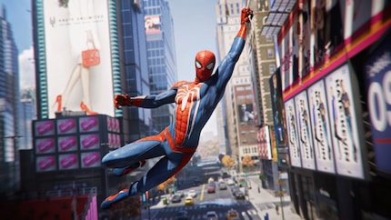 Spider-Man 2 for the PS5 looks impressive. But haha, I’ve tricked you! This is the first Spider-Man for the PS4.