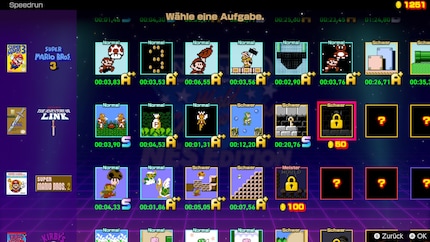 Lots of challenges, but not many games.