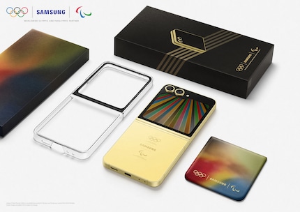 Cosa troveranno i destinatari nella scatola del loro Galaxy Z Flip 6 Olympic Edition.