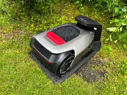 La pioggia non è un problema per il robot.