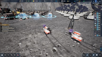 Heavily occupied: My drones transport materials to the construction sites.