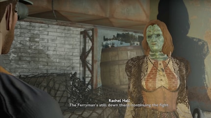 Rachel Hall è la leader del popolo del Tamigi in «Fallout: London».