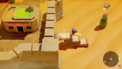 For example, Zelda can use the Tri Rod to build a staircase out of beds.