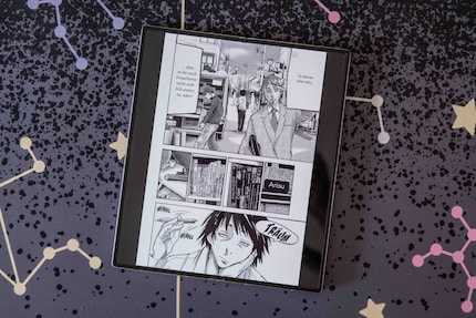 Adoro leggere i manga sul grande schermo.