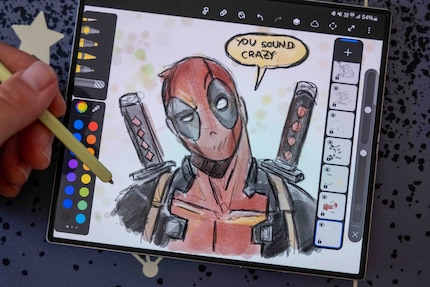Non mi ferma nemmeno Deadpool con la mia penna e il mio programma di disegno.
