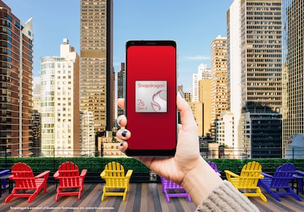 Questa è solo un'immagine simbolo e non uno smartphone con lo Snapdragon 7s Gen 3.
