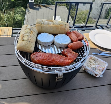 Il barbecue può iniziare.