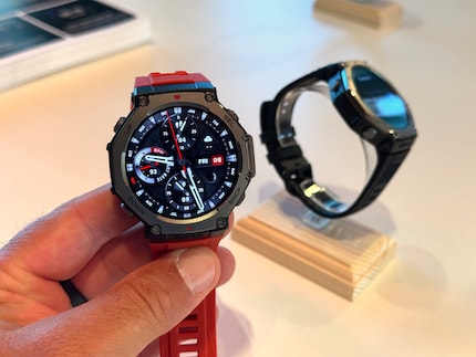 L'Amazfit T-Rex 3 ha uno schermo ampio e luminoso. 