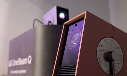 Se vuoi, puoi anche acquistare un'elegante cover per il CineBeam Q. Proprio come gli smartphone.