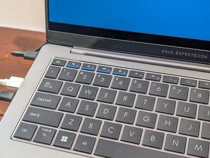 I tasti F evidenziati dell'Asus ExpertBook P5.