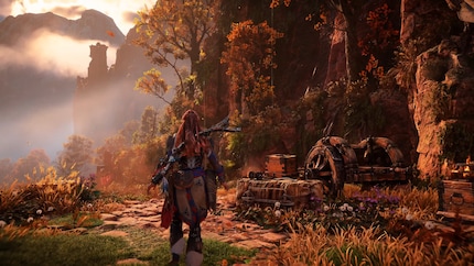 Horizon: Forbidden West su PS5 Pro.