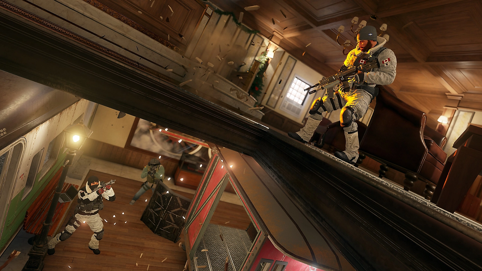 Lots of strategy in a small space. Rainbow Six Siege taxes your brain.
