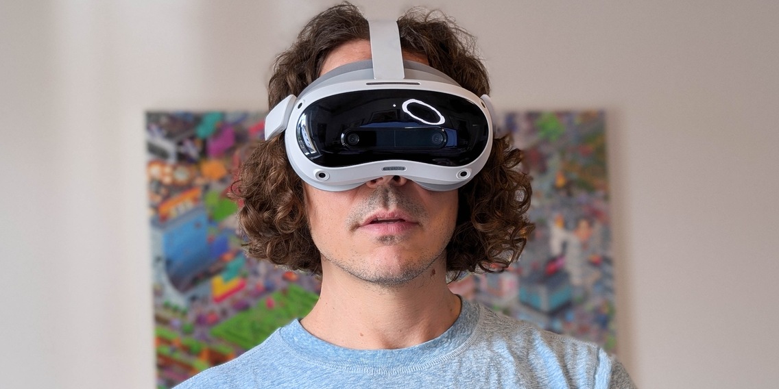 OCCHIALI PICO VR PVR Iris FullHD FHD 4K6 UHD Occhiali Realtà Virtuale - Foto 9