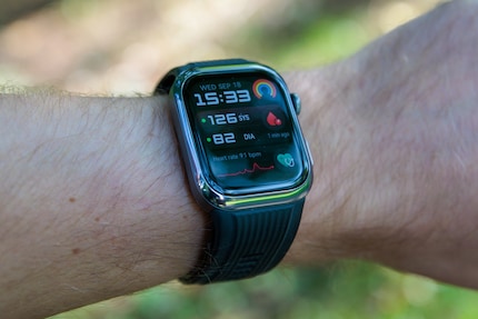 Questa watchface dell’orologio mostra sempre i dati dell’ultima pressione misurata.