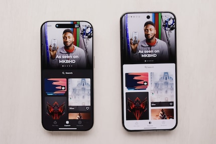 L'app Panels è disponibile per iOS e Android e contiene sfondi di vari artisti. Molti di loro fanno parte del team di YouTube di Marques Brownlee.