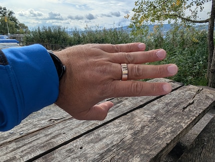 L'anello non sembra di alta qualità come altri modelli.