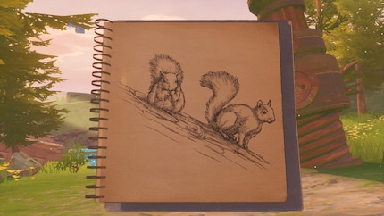 Il giovane Zee sa anche disegnare bene.
