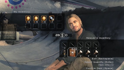 Sawyer's shop is always open.