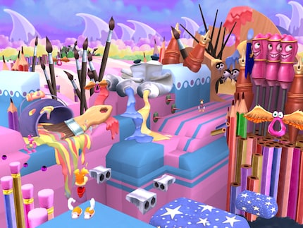Un concept per un livello di «Rayman 4».