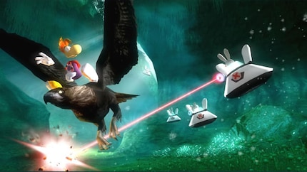 «Rayman: Raving Rabbids» doveva essere un classico platform 3D.