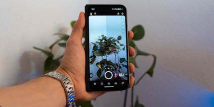 Snapchat è ancora utilizzato per inviare foto velocemente.