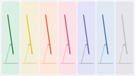I nuovi colori dell'iMac.