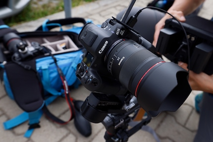 L'RF 24 mm F1.4 L VCM è adatto anche per applicazioni video.