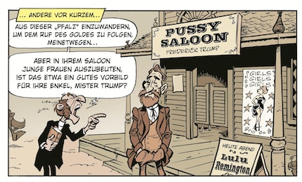 Frederick Trump emigrò negli Stati Uniti nel 1885 all'età di soli 16 anni. È il nonno di Donald Trump.