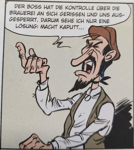 Günther Wolf vuole far rispettare le richieste degli scioperanti con mezzi radicali, se necessario.