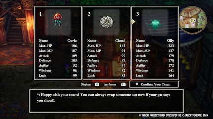 In classic Pokémon style, I can recruit friendly monsters and have them fight others in arenas.