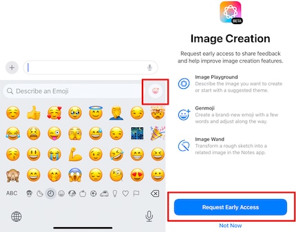 Puoi mandare gli emoji creati anche a chi non ha un iPhone.