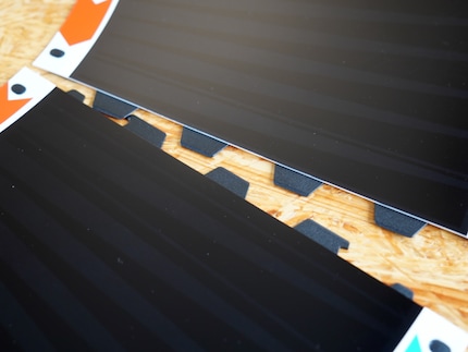 The track sections are easy to assemble and disassemble and hold together well.