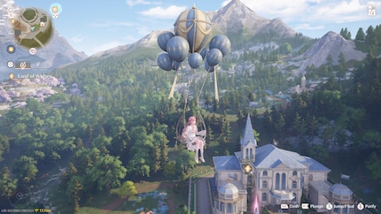 Il volo in mongolfiera è semplicemente bellissimo, proprio come il mondo di «Infinity Nikki» in generale.