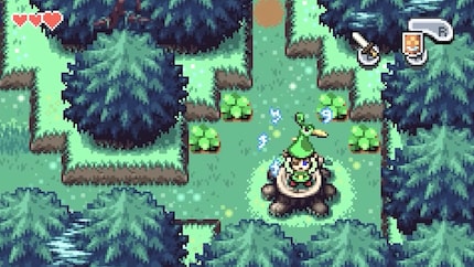 L'anno scorso è stata la volta di «The Legend of Zelda: The Minish Cap», che non ricordo quante volte ho giocato. Con la parte GBA posso davvero isolarmi da tutto.