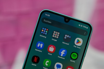 Applicazioni preinstallate di Google, Samsung e Microsoft.