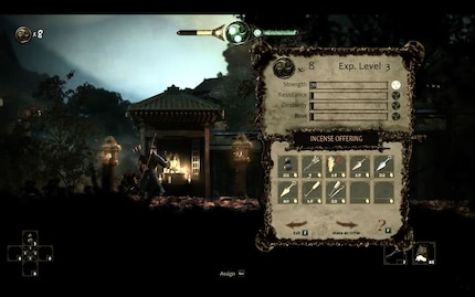 I can offer items at shrines and convert them into incense, the game's currency. Why I don't collect incense straight away is unclear to me.