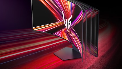 Il 45GX990A può essere utilizzato con curvature comprese tra 0 e 900R.