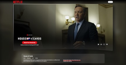 Su Netflix, Kevin Spacey non figura più nel cast di «House of Cards».