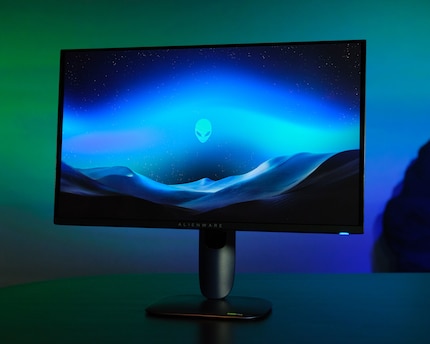 Il nuovo monitor Alienware ha un aspetto diverso dagli ultimi modelli.