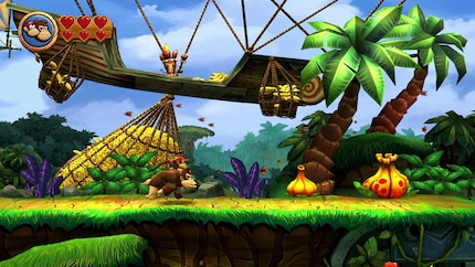 Donkey Kong e Diddy Kong partono insieme per una nuova avventura per recuperare le loro banane.