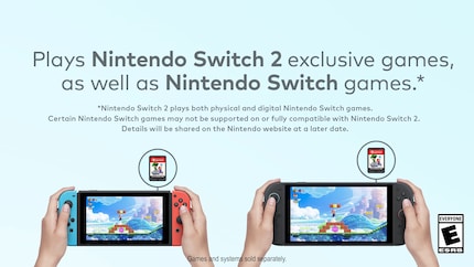 Eurra, la Switch 2 è completamente retrocompatibile.
