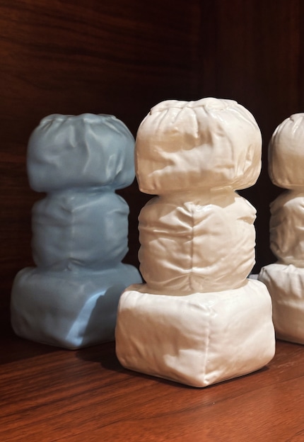 And the folds and creases show how expressive the material can be.