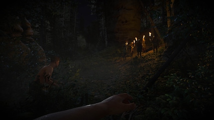 Some stealth passages degenerate into trial and error.