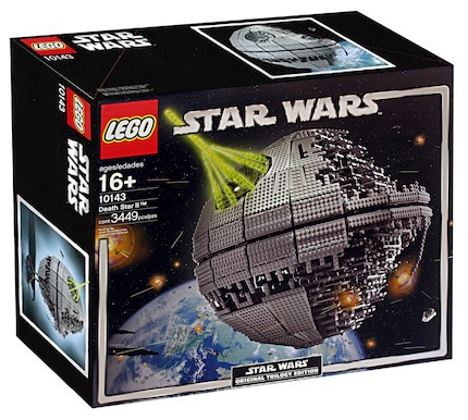La confezione della Morte Nera Lego Star Wars II (10143): Un oggetto da collezione dell'Edizione della Trilogia Originale.